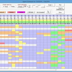 Wonderful On Call Schedule Template Excel Luxury Scheduling