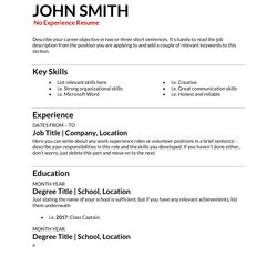 Free Resume Templates Download How To Write In Template Objective Resumes Basics No Experience