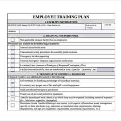 Superlative Training Plan Template Download Free Documents In Word Employee Templates Schedule Document