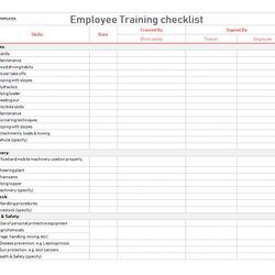 Explore Our Image Of New Employee Training Plan Template For Free In Excel Lessons