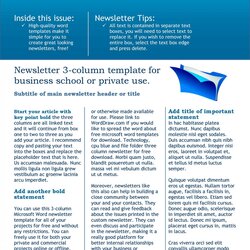 Free Editable Newsletter Template For Publisher Templates School Word Simple Work Dreaded Classroom Highest