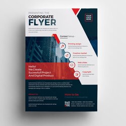 Matchless Professional Corporate Flyer Template Catalog Business Flyers Brochure Templates Service Pamphlets