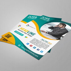 Spiffing Business Flyer Template Design Download