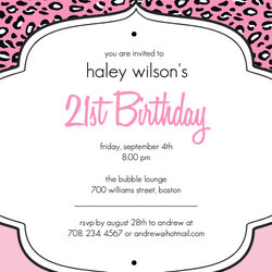 Admirable Birthday Ideas Invitation Templates Printable Invitations Designs Email Party Template Posted