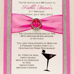 Very Good Birthday Invitations Ideas Templates Sample