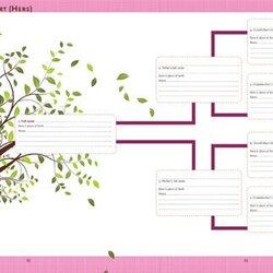 Sublime Family History Book Templates And Workbooks The Genealogy Guide In
