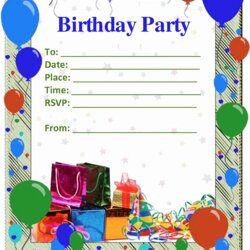 Sterling Kids Birthday Party Invitation Template Mickey Mouse Invitations Templates Free
