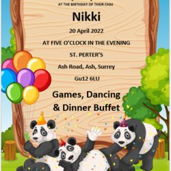 Great Free Birthday Party Invitation Templates Ms Word Format Flyer Template
