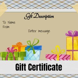 Fantastic Free Gift Certificate Template Designs Customize Online And Print