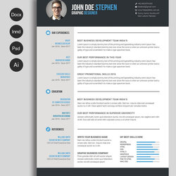 Great Free Microsoft Word Resume And Template For Ill