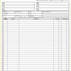 Magnificent Free Form Templates Of Order Template Spreadsheet Intended Invoice Generation