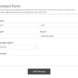 Online Form Templates Examples Fully Contact
