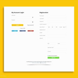 Excellent Free Form Templates Of Web Site And Registration Template Classy Responsive Flat Contact Design
