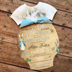 The Highest Quality Baby Shower Invitations Template New