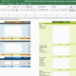 Free Excel Budget Template On Moxie And Motherhood Budgeting Shocking