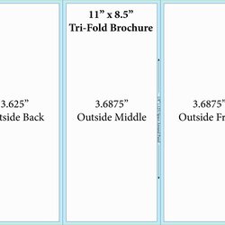 Terrific Free Fold Brochure Template Google Docs Of Printable Templates Blank Sided Double Unique