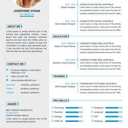 Professional Resume Template Word To Download Format