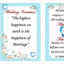 Swell Microsoft Office Wedding Invitation Template Beautiful Ms Word Tutorial