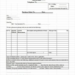 Swell Purchase Order Template Free Docs Forms