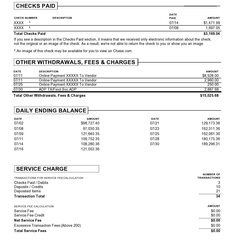 Brilliant Real Fake Bank Statement Templates Editable Template Payroll Statements Invoice Doctors Bill