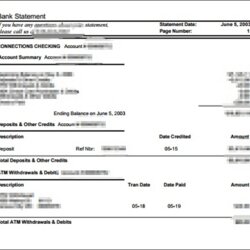 Exceptional Create Fake Bank Statement Online Template