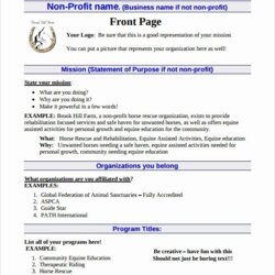 Legit Free Nonprofit Business Plan Template Fresh Non Profit In Sample Proposal