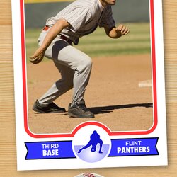 Fantastic Free Baseball Card Template Create Personalized Sports Cards Complete