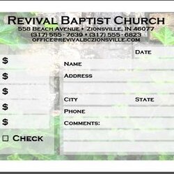Excellent Church Offering Envelopes Templates Free In Envelope Template