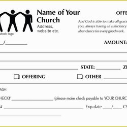 Magnificent Church Offering Envelopes Templates Free Of Envelope Template Donation Station