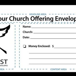 Wizard Church Offering Envelopes Templates Envelope Template Outreach Bulletins Station Tithe