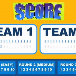 Fine Jeopardy Template With Score Free Download Sample