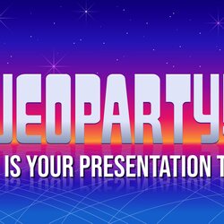 Interactive Jeopardy Free Template Google Slides Theme Game