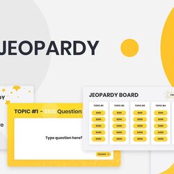 Capital Jeopardy Template Google Slides Magnificent Sample