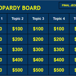 Superb Jeopardy Template Free Word Excel Format Download Width