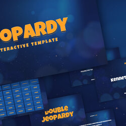 Free Interactive Jeopardy Template Google Slides Game