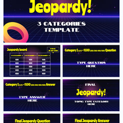 Eminent Jeopardy Template For Google Slides Categories