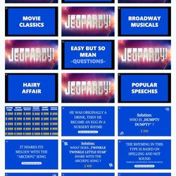 Super Jeopardy Google Slides Templates Themes Free Template