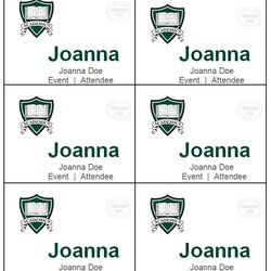 Matchless Name Tag Template Printable Templates Tags