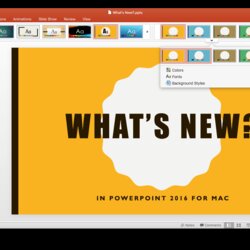 Wonderful Download Template Microsoft Theme Presentations Enhance What Is New In For Mac