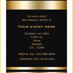 Free Printable Dinner Party Invitations Templates Of Invitation Template Formal Word Business Corporate