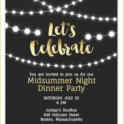 Preeminent Free Dinner Party Invitation Templates Of Paperless Engagement Invitations Birthday