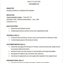 Perfect Microsoft Word Resume Template Free Samples Examples Format Sample Functional Templates Business