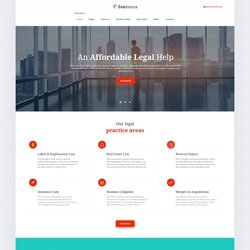 Smashing By Law Template Documents Firm Responsive Website Original
