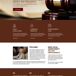 Tremendous Best Law Firm Responsive Website Design Templates To Create Template Professional Modern Agency
