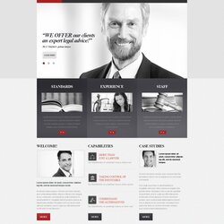 Law Firm Website Template Templates Original