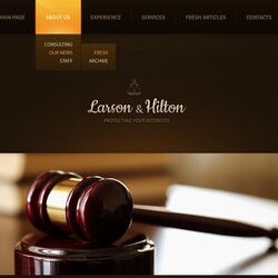 Capital Law Firm Website Template Original
