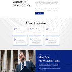 Website For Law Firm On