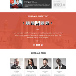 Law Firm Template Website Themes Designs
