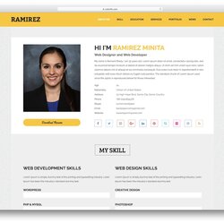 Perfect Best Resume Website Templates In Template Ramirez There Ever Ordinary Alternatives Many After Free