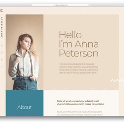 Top Resume Website Templates For Online Template